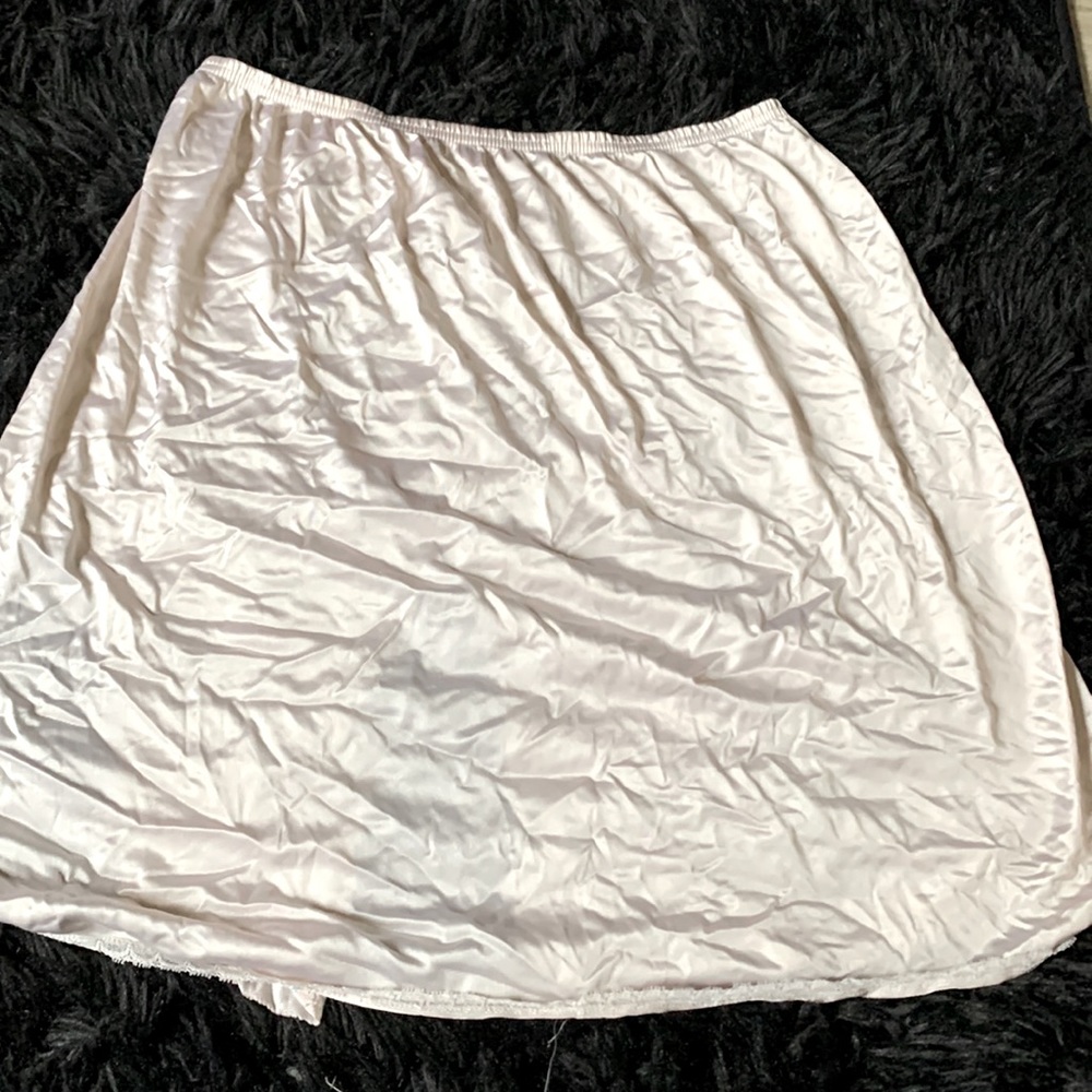 Satin Laced Underskirt